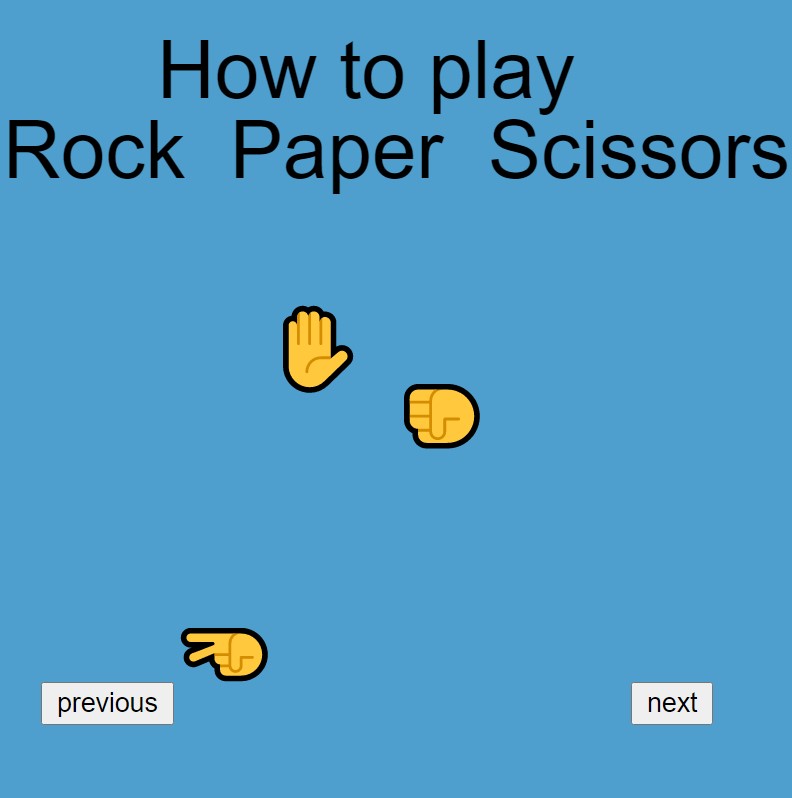 9/22/21: Created a tutorial for a rock paper scissors.
